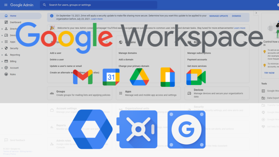 Google Workspace Admin Course logo